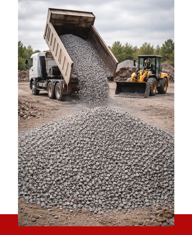 Гранитный щебень фракция 5-10 в Губахе от 3317 | ПРОНЕРУДГбх