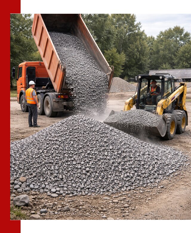 Купить гранитный щебень фракции 5–10 в Губахе с доставкой