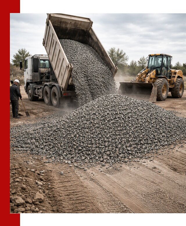Гранитный щебень фракция 10-20 с доставкой в Губахе