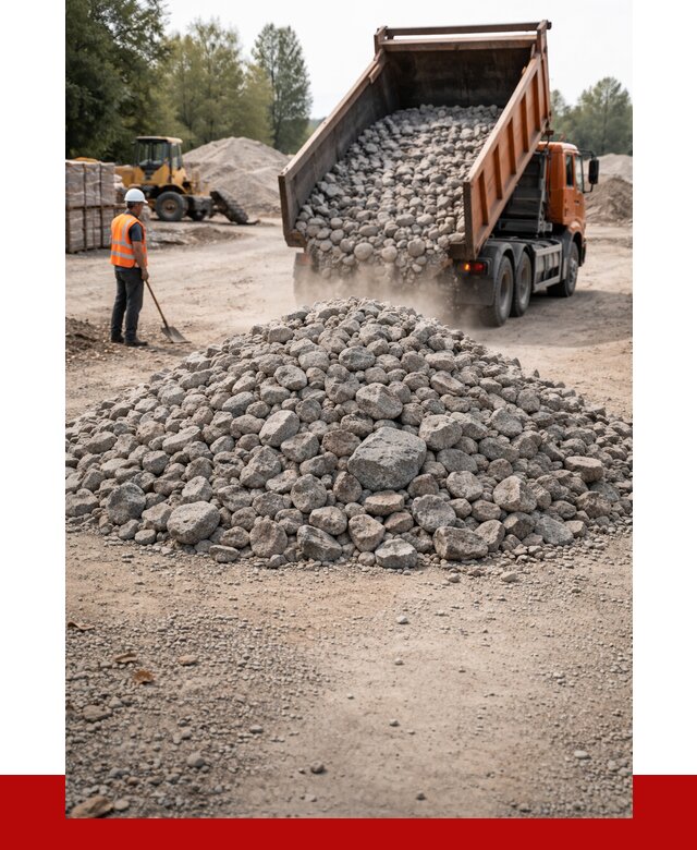 Гранитный щебень фракция 70-150 в Губахе от 1710 | ПРОНЕРУДГбх