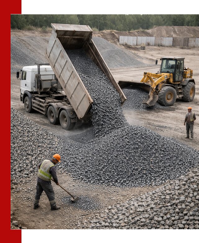 Щебень габбро-диабаз фр. 5-20 с доставкой в Губахе