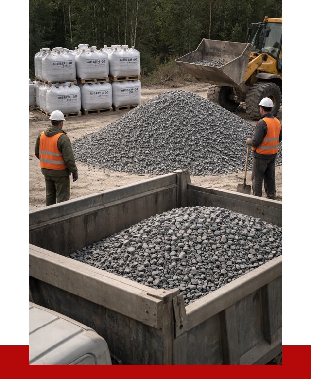 Щебень габбро диабаз 20-40 в Губахе от 3524 руб. | ПРОНЕРУДГбх