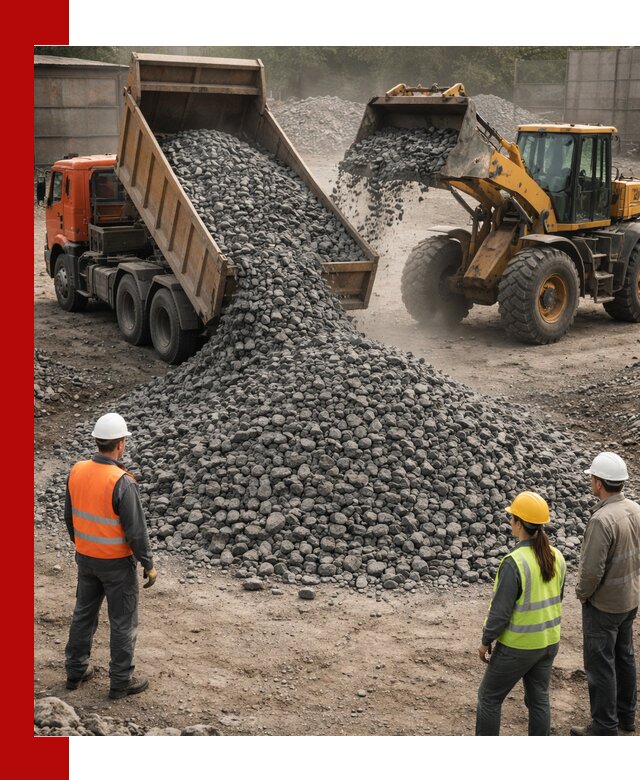 Щебень габбро-диабаз фракция 40–70 доставка в Губахе