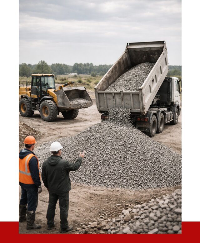 гравийный щебень фракция 3-10 в Губахе от 3317 р. ПРОНЕРУДГбх
