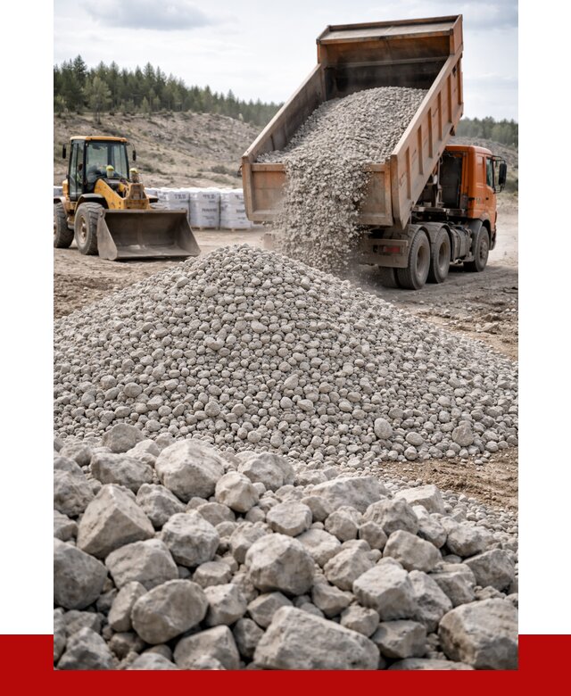 Доломитовый щебень фр. 20-40 в Губахе от 4354 р. | ПРОНЕРУДГбх