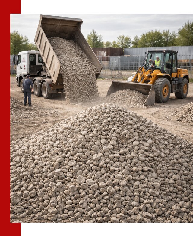 Доломитовый щебень фракции 20–41 с доставкой в Губахе