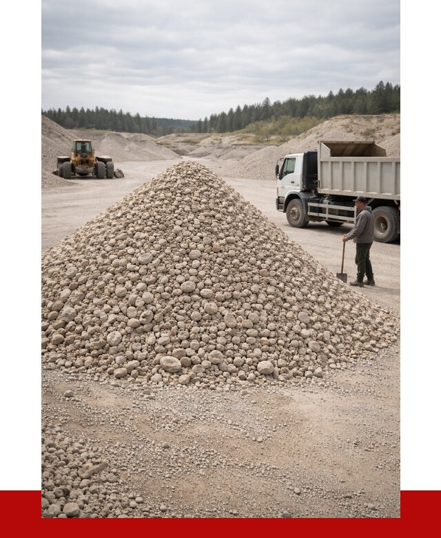 Доломитовый щебень фракция 40-70 в Губахе от 2902 | ПРОНЕРУДГбх