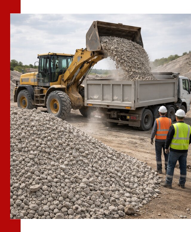 Доломитовый щебень фракция 40–71 доставка и продажа в Губахе