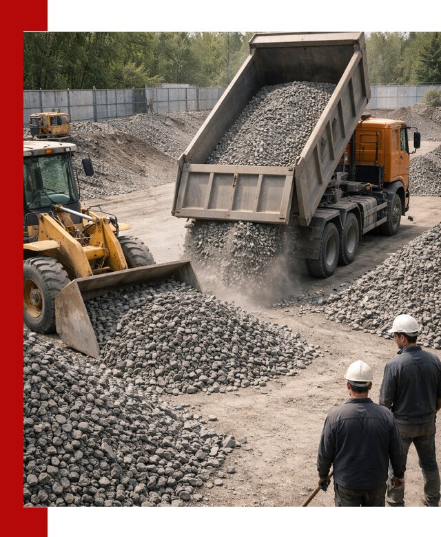 Шлаковый щебень фракция 20-40 доставка и продажа в Губахе