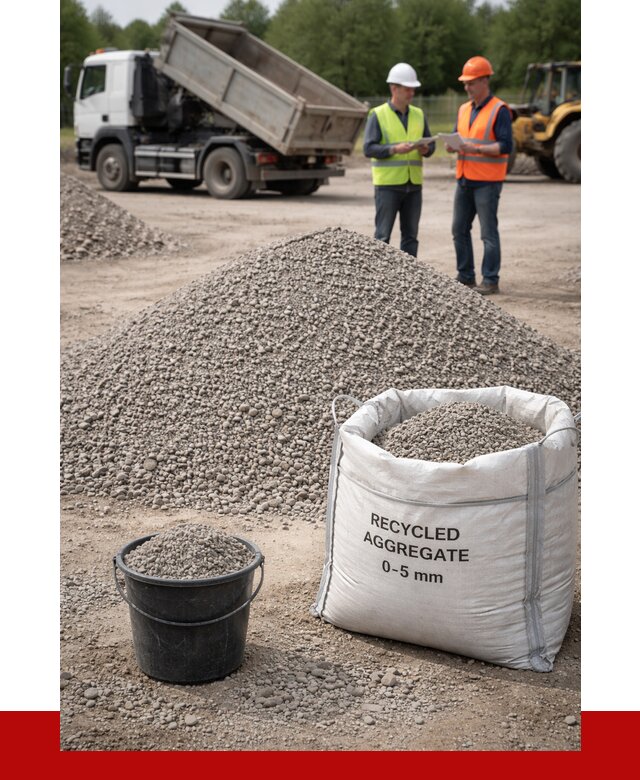 Вторичный щебень фракция 0-5 в Губахе от 1659 р. ПРОНЕРУДГбх