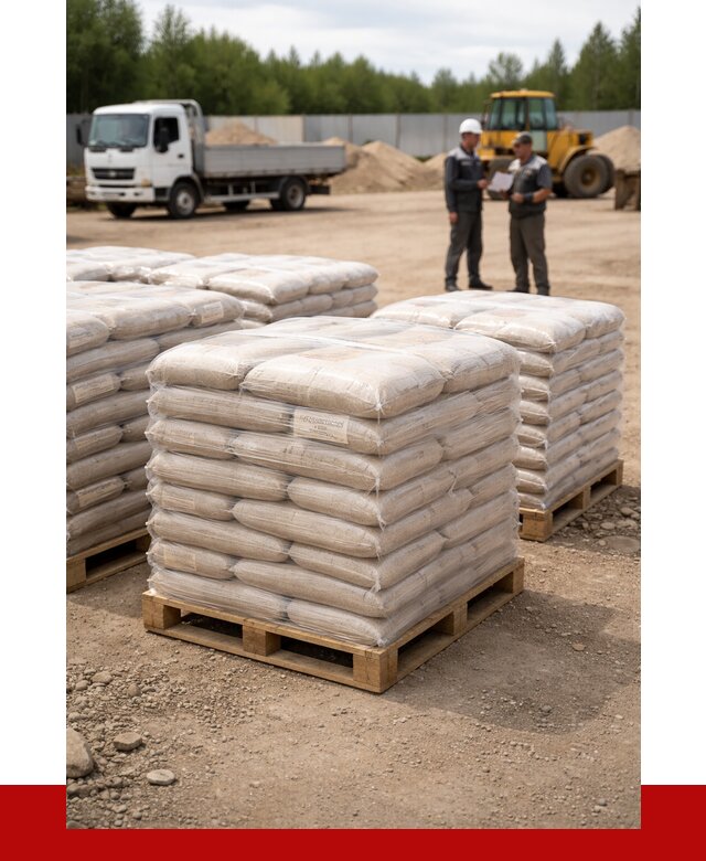 Карьерный песок в мешках в Губахе от 1244 р. - ПРОНЕРУДГбх