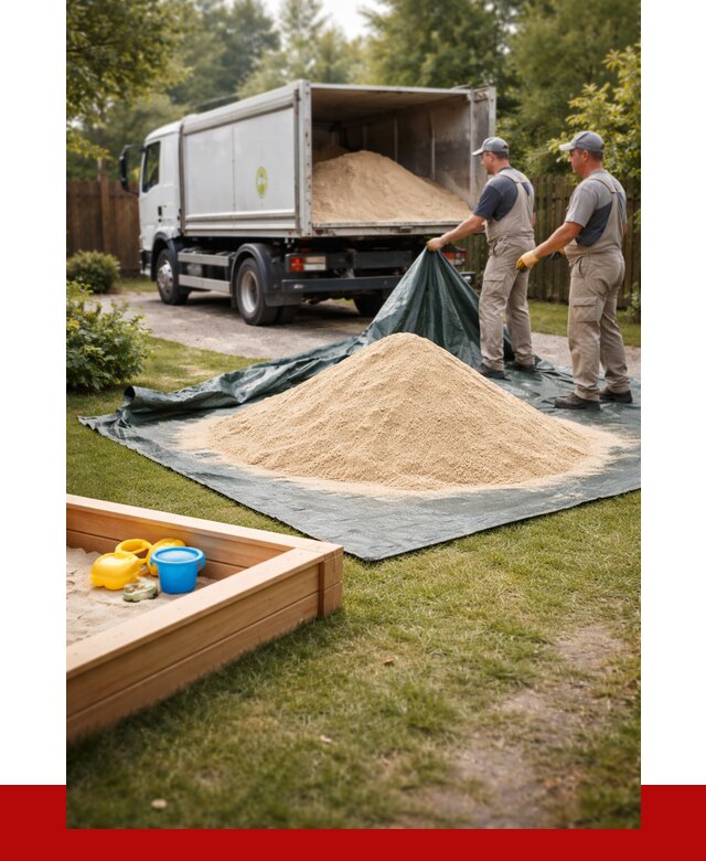 Песок для песочницы в Губахе от 1555 р. с доставкой, ПРОНЕРУДГбх