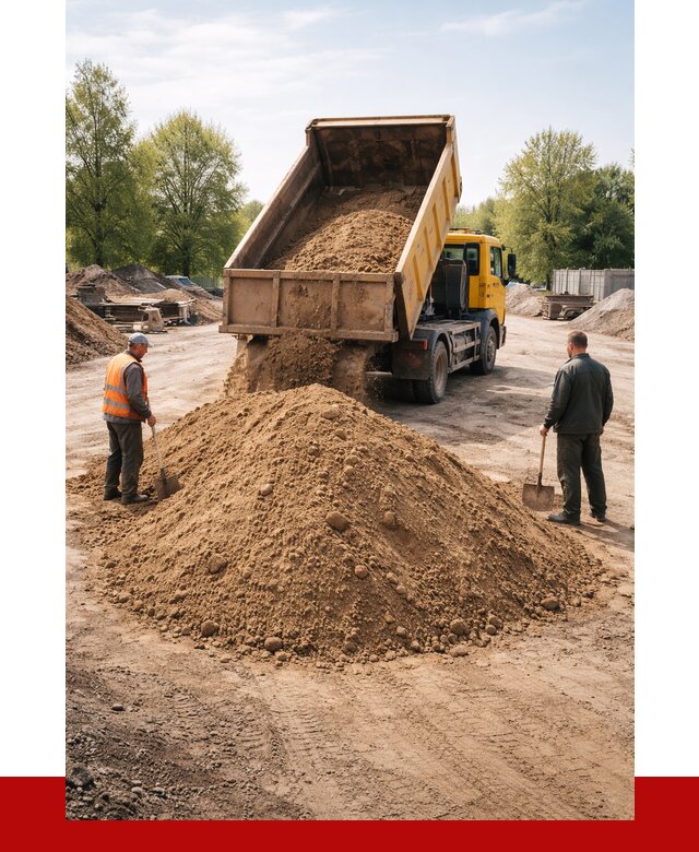 Пескогрунт в Губахе от 4354 р. с доставкой от ПРОНЕРУДГбх
