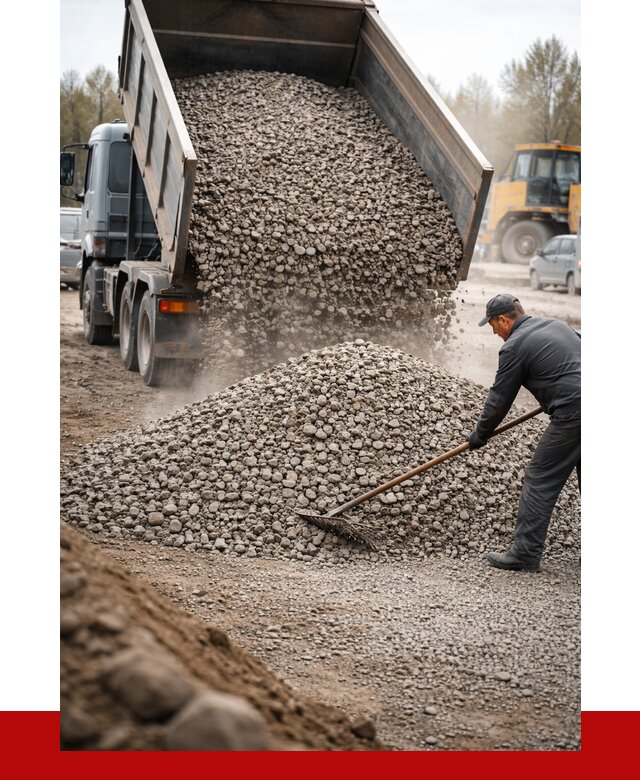 Гравий фракция 20-40 в Губахе от 2592 р. доставка | ПРОНЕРУДГбх