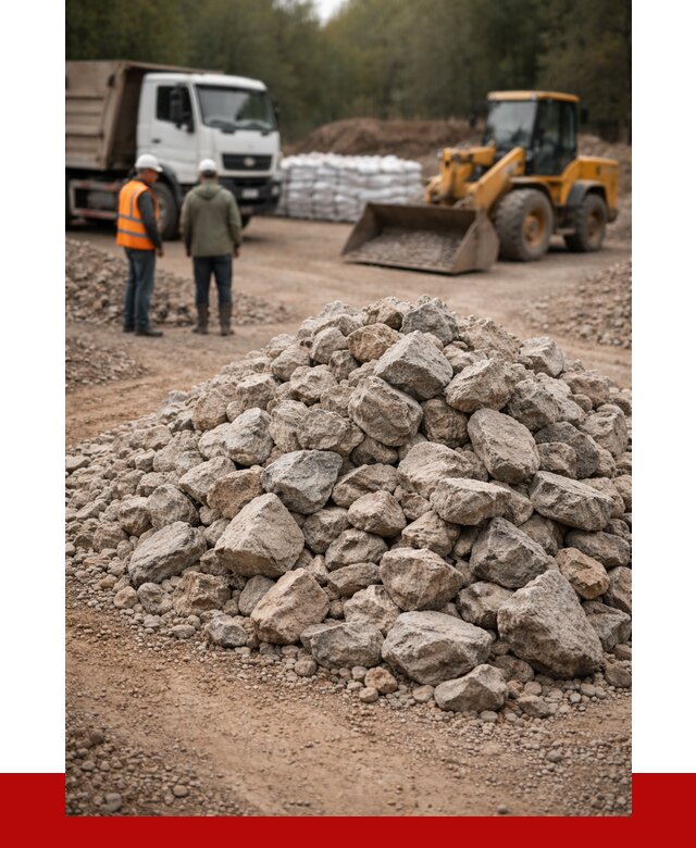 Купить бутовый камень с доставкой в Губахе от 2384 р. | ПРОНЕРУДГбх