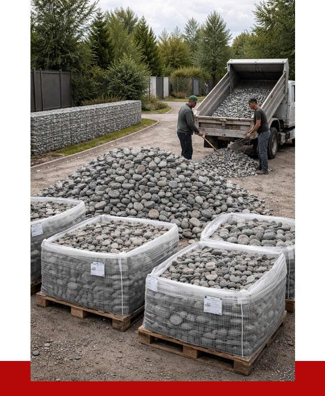 Камень для габионов в Губахе от 4354 р. за куб | ПРОНЕРУДГбх