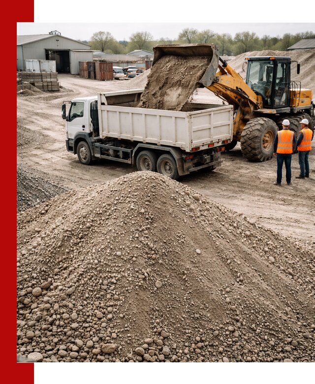 Доставка и продажа ПГС С1 в Губахе с самосвалами и разгрузкой