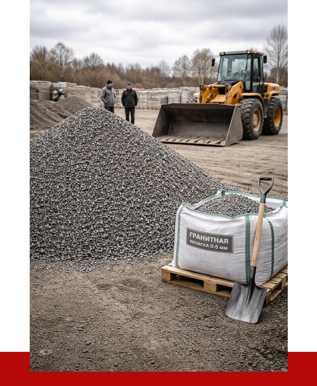 Купить гранитную крошку в Губахе от 4976 р. с доставкой | ПРОНЕРУДГбх