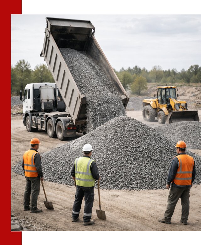 Доставка и продажа гранитной крошки в Губахе