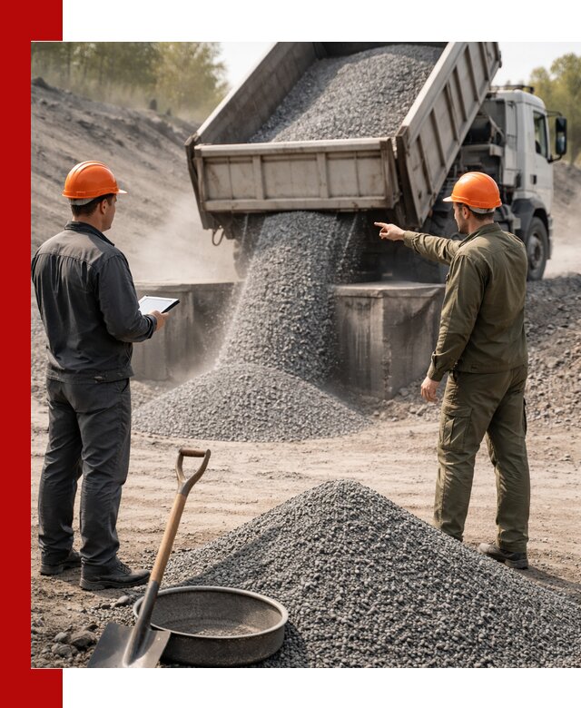 Гранитная крошка фракция 2-5 доставка в Губахе