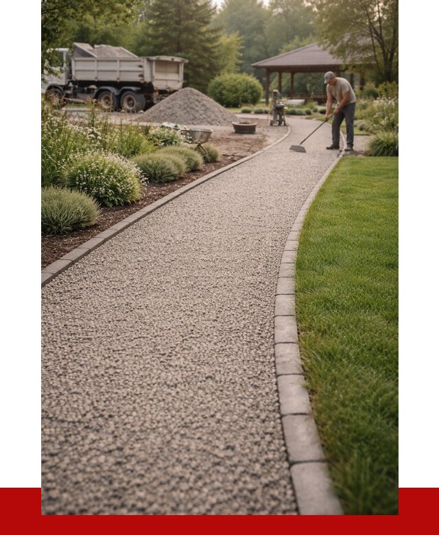 Каменная крошка для дорожек в Губахе от 3317 р. | ПРОНЕРУДГбх