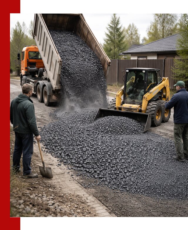 Крошка габбро с доставкой в Губахе для строительных работ