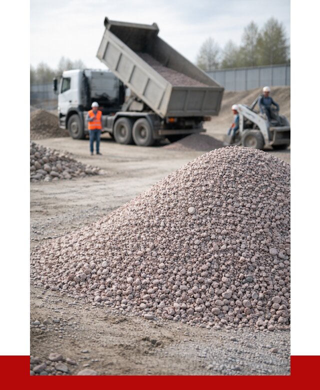 Крошка розовый гранит в Губахе с доставкой от 4768 р. | ПРОНЕРУДГбх