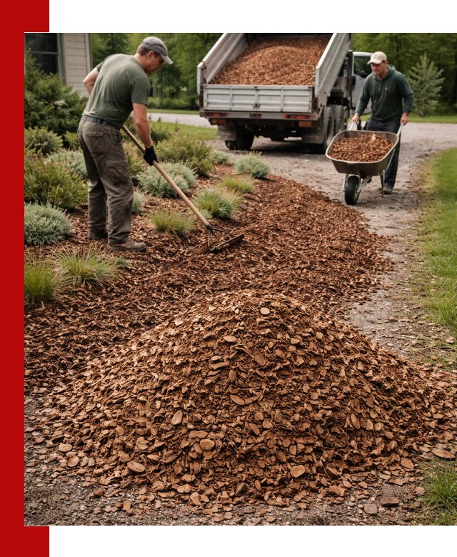 Крошка для мульчирования с доставкой в Губахе