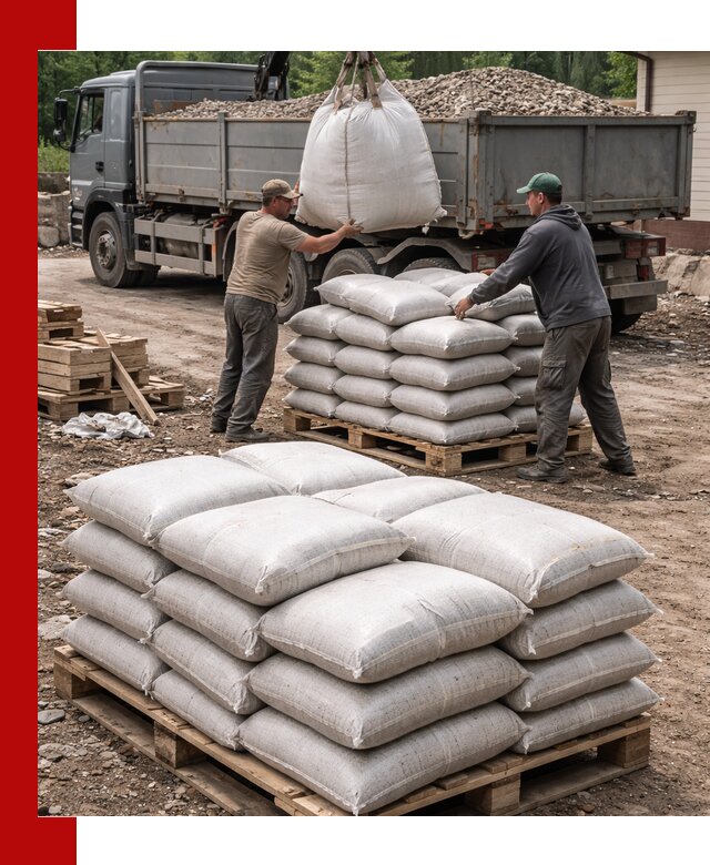 Керамзит в мешках с доставкой в Губахе от компании-поставщика