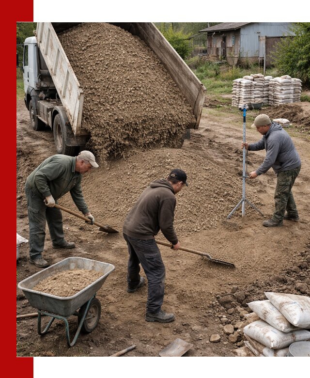 Керамзитовый песок с доставкой в Губахе оптом и в розницу
