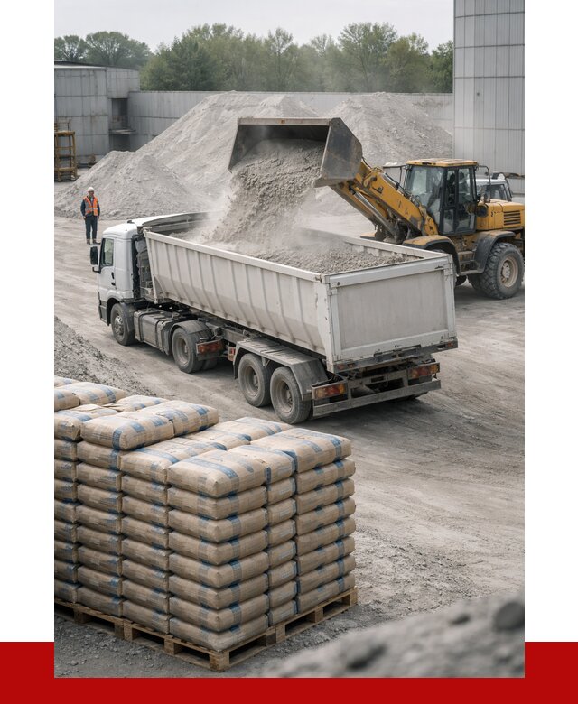 Купить цемент навалом в Губахе от 5701 р. с доставкой | ПРОНЕРУДГбх