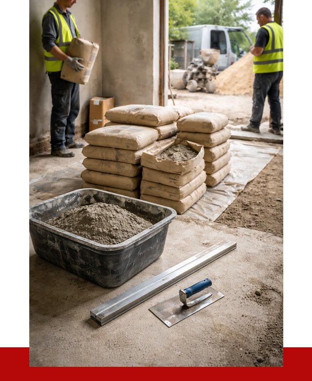 Купить сухую смесь для стяжки в Губахе от 4665 р. | ПРОНЕРУДГбх