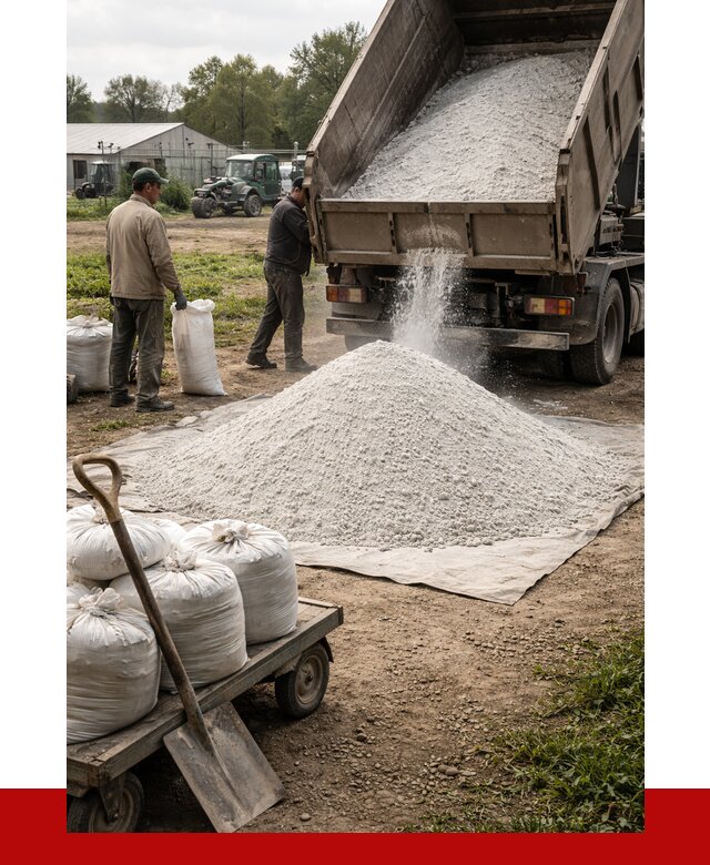 Купить известняковая мука в Губахе от 4354 р. за куб | ПРОНЕРУДГбх