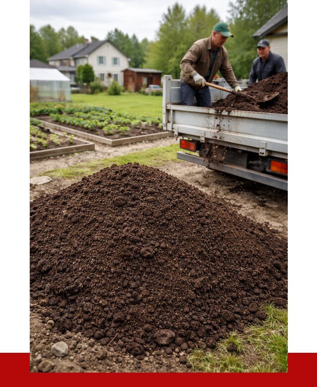 Плодородный грунт в Губахе с доставкой от 4354 р. | ПРОНЕРУДГбх