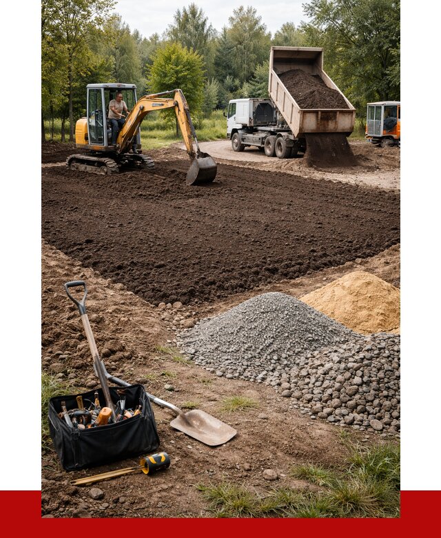 Купить грунт для отсыпки участка в Губахе от 2592 р. | ПРОНЕРУДГбх