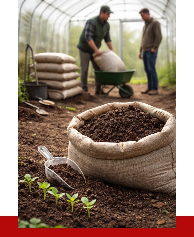 Грунт для теплицы в Губахе с доставкой от 1555 р. | ПРОНЕРУДГбх