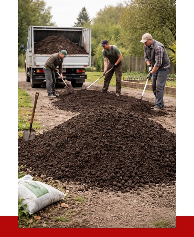 Купить землю для огорода в Губахе от 3317 р./куб | ПРОНЕРУДГбх