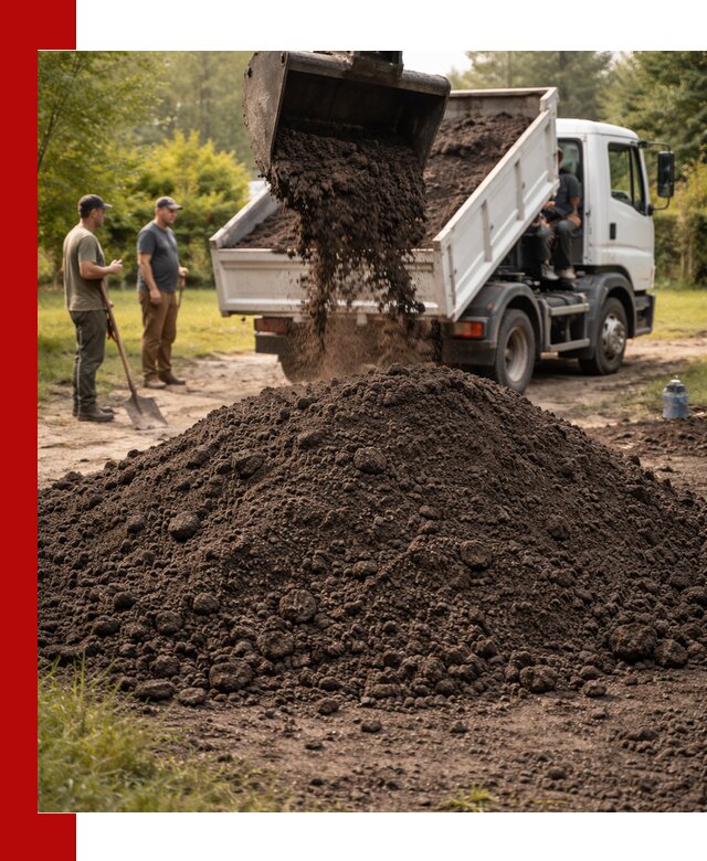 Доставка и продажа чернозема в Губахе оптом и в розницу