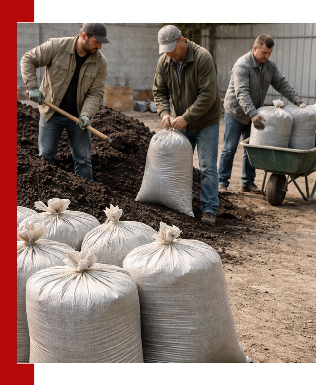 Купить чернозем в мешках с доставкой в Губахе