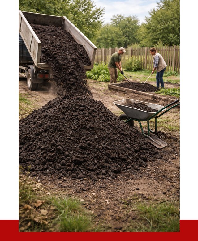 Купить чернозем для огорода в Губахе от 2592 р. | ПРОНЕРУДГбх