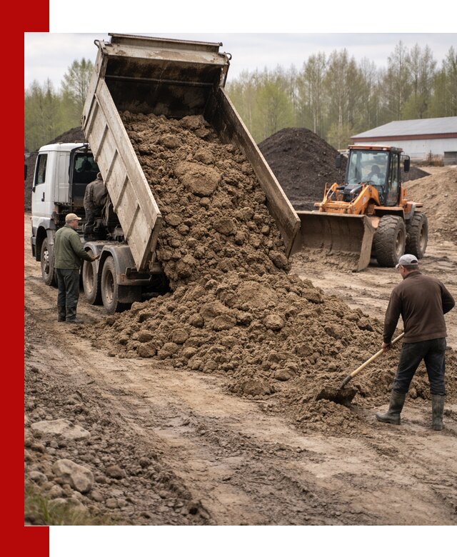 Доставка глин и суглинков в Губахе оптом и вкрай