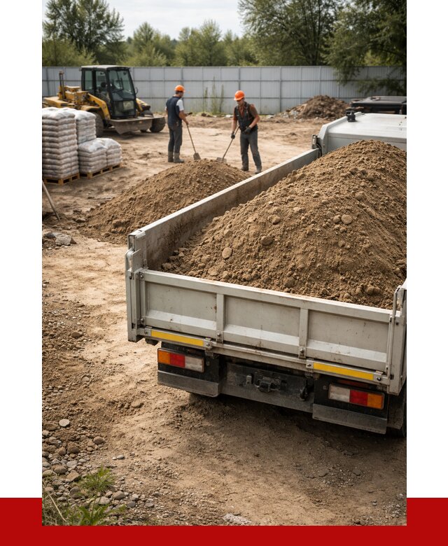 Супесь с доставкой в Губахе от 2540 р. за куб | ПРОНЕРУДГбх