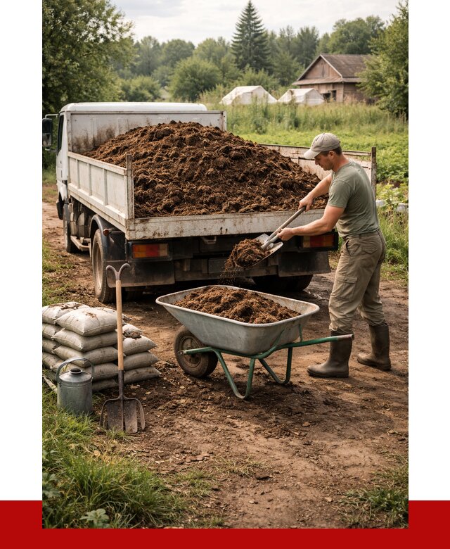 Купить коровий навоз с доставкой в Губахе от 1866 р. | ПРОНЕРУДГбх