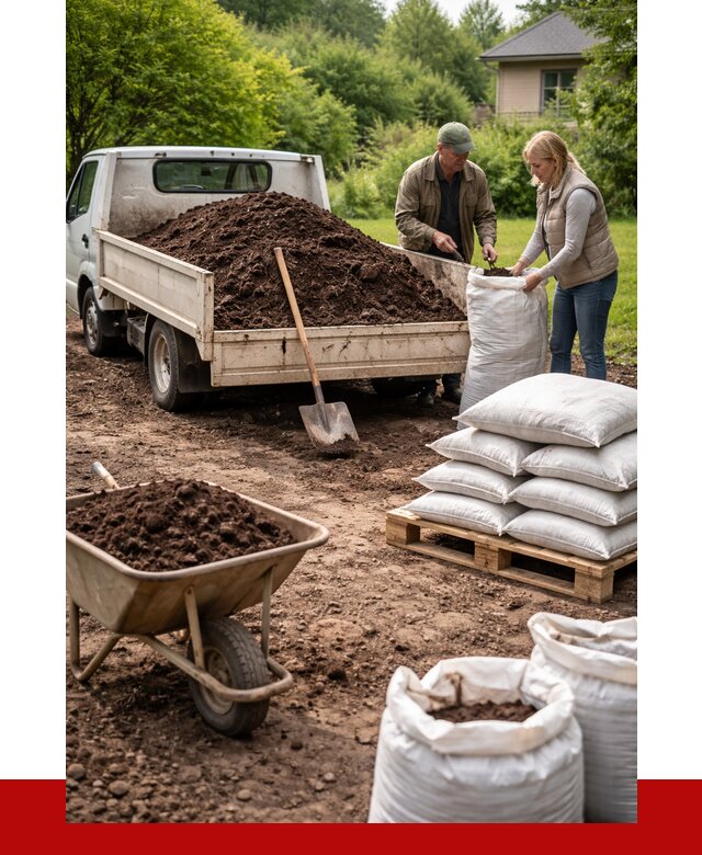 Перегной в мешках с доставкой в Губахе от 2281 р. | ПРОНЕРУДГбх