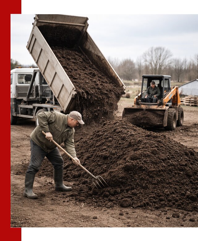 Доставка и продажа перегноя в Губахе быстро и дешево