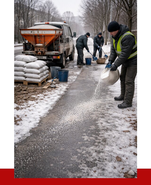 Реагент против гололеда в Губахе с доставкой от 4665 р. | ПРОНЕРУДГбх