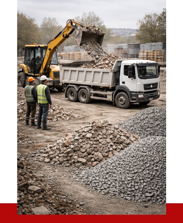 Купить строительный бой в Губахе с доставкой от 4354 р. | ПРОНЕРУДГбх