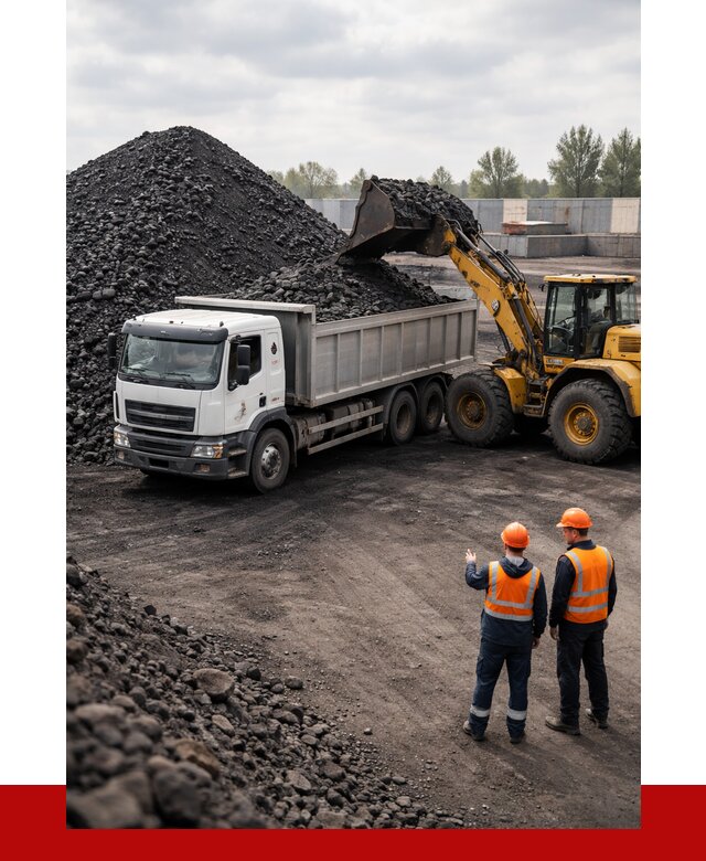 Купить каменный уголь в Губахе от 7464 р. за куб | ПРОНЕРУДГбх