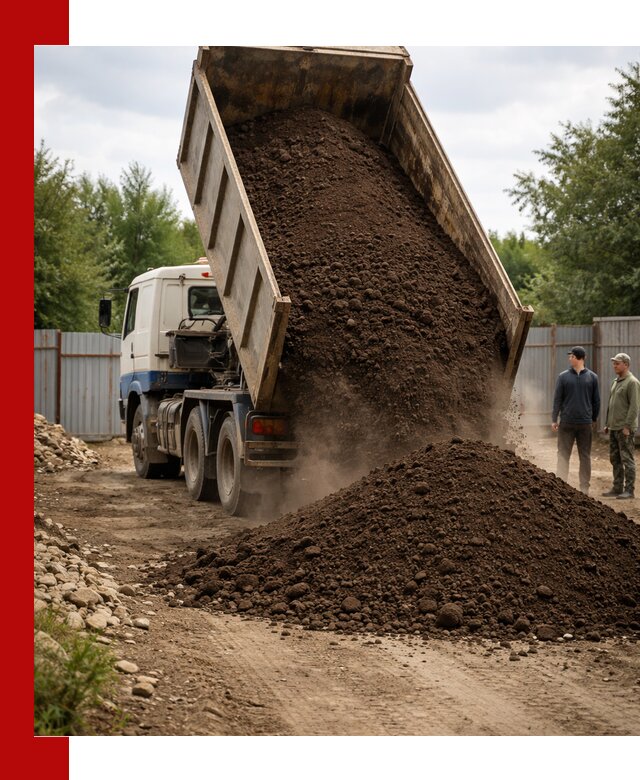 Доставка самосвалом 10 кубов в Губахе быстро и надёжно