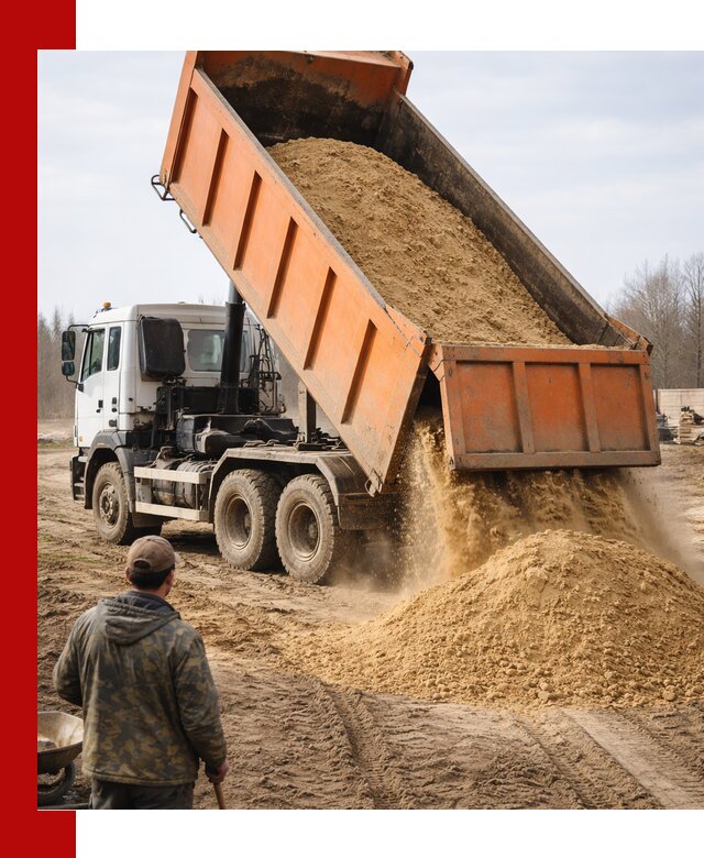 Аренда самосвала 20 тонн для перевозки грузов в Губахе